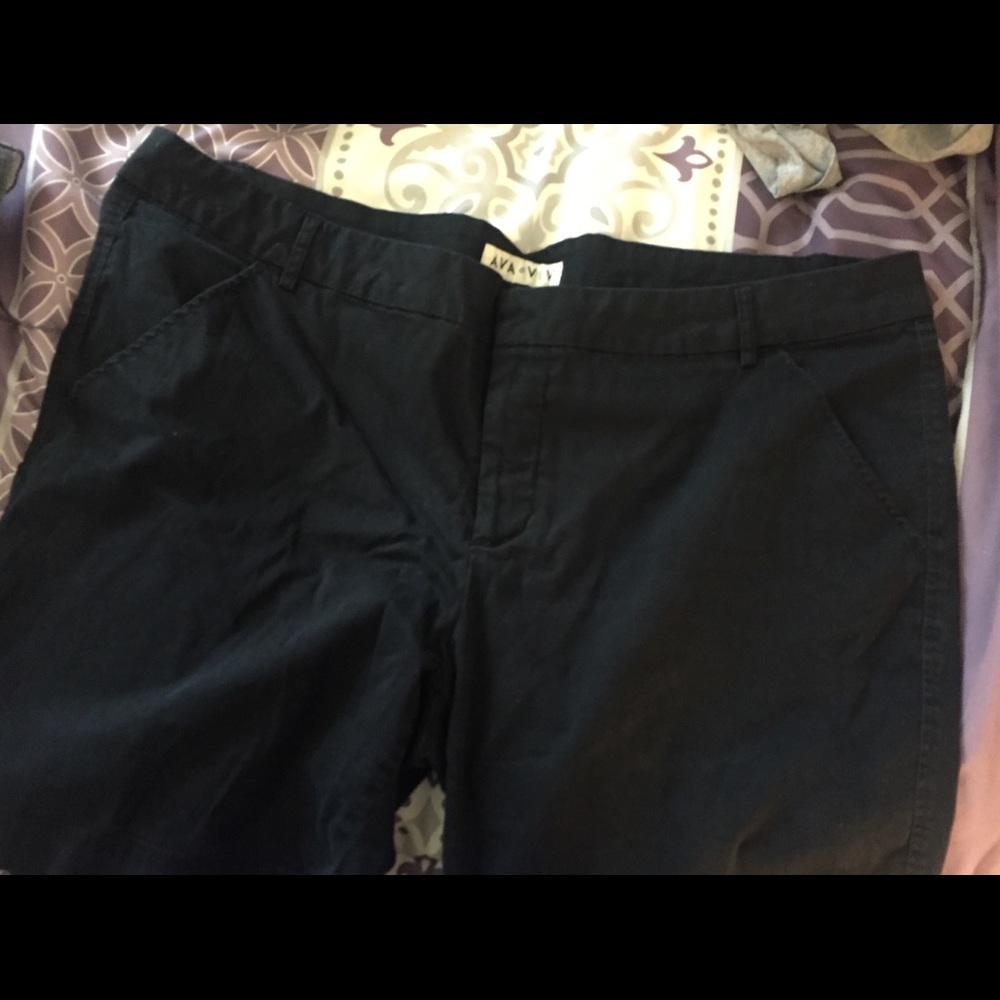 Black shorts